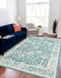 Turquoise 5' 3 x 8' Penrose Rectangle Area Rug