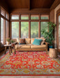 Rust Red 8' x 8' Penrose Square Area Rug