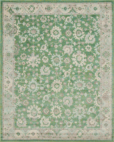 Green 7' 10 x 10' Penrose Rectangle Area Rug