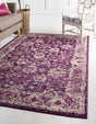 Purple 7' 10 x 10' Penrose Rectangle Area Rug