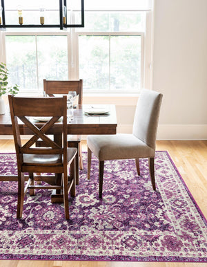 Purple 5' 3 x 8' Penrose Rectangle Area Rug