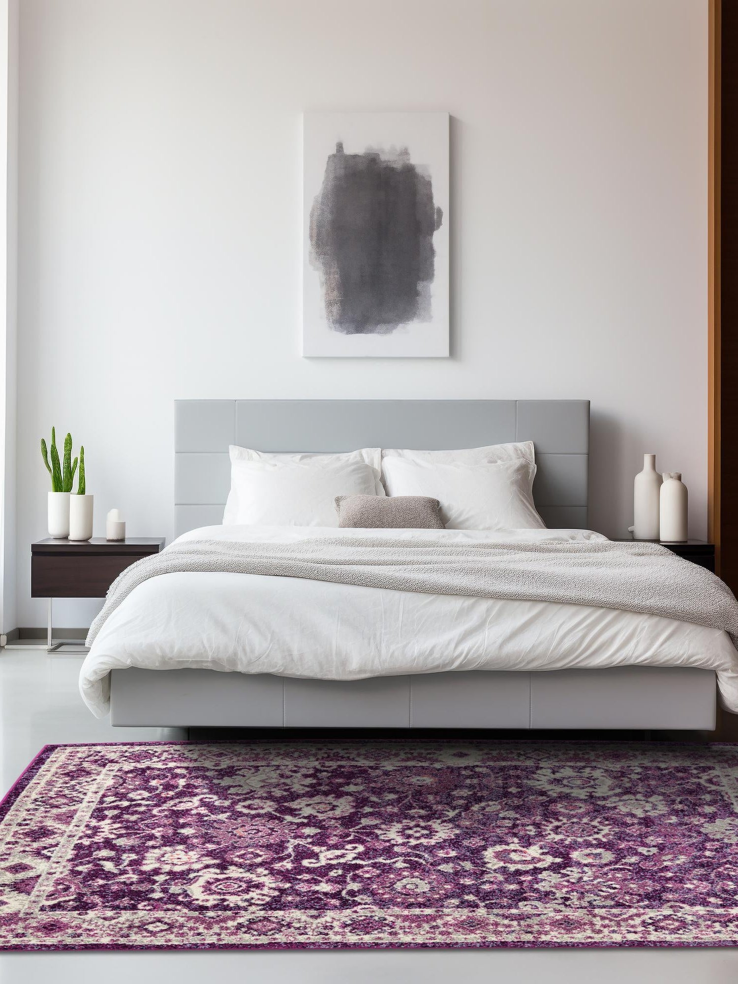 Purple 9' x 12' Penrose Rectangle Area Rug