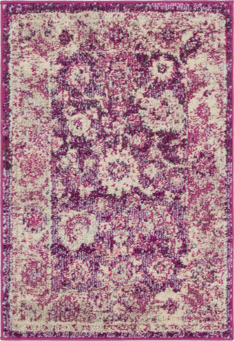 Purple 2' x 3' 1 Penrose Rectangle Area Rug