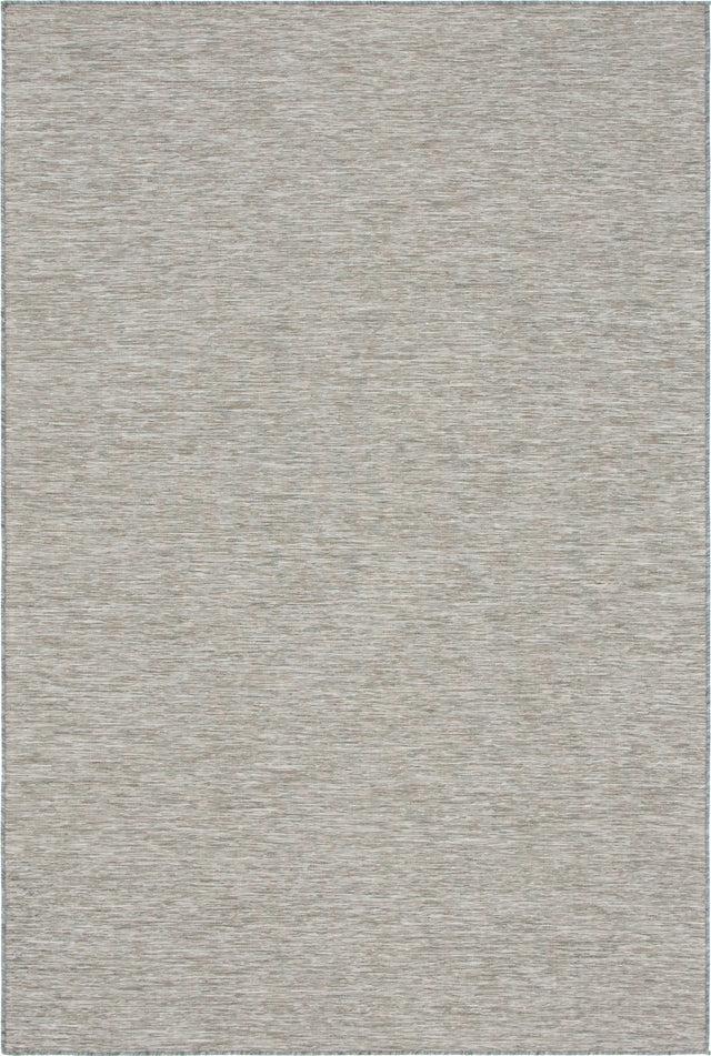 Gray 4' 2 x 6' Outdoor Solid Rectangle Area Rug Weather Resistant for Patio, Deck, Terrace, Balcony, Porch 100% Polypropylene Minimalist Waterproof Carpet for Sale at Rug Engine