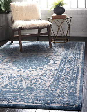 Light Blue 2' 2 x 3' Aberdeen Rectangle Area Rug 60% Polypropylene & 40% Polyester Living Dining Office Room Carpet for Sale at Rug Engine