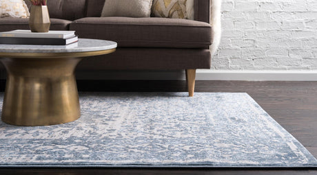Light Blue 2' 2 x 3' Aberdeen Rectangle Area Rug 60% Polypropylene & 40% Polyester Living Dining Office Room Carpet for Sale at Rug Engine