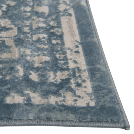 Light Blue 5' 1 x 8' Aberdeen Rectangle Area Rug 60% Polypropylene & 40% Polyester Living Dining Office Room Carpet for Sale at Rug Engine