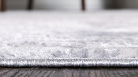 Gray 5' 1 x 8' Aberdeen Rectangle Area Rug 60% Polypropylene & 40% Polyester Living Dining Office Room Carpet for Sale at Rug Engine