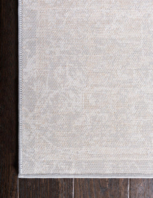 Gray 4' 1 x 6' 1 Aberdeen Rectangle Area Rug 60% Polypropylene & 40% Polyester Living Dining Office Room Carpet for Sale at Rug Engine