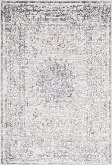 Gray 4' 1 x 6' 1 Aberdeen Rectangle Area Rug 60% Polypropylene & 40% Polyester Living Dining Office Room Carpet for Sale at Rug Engine