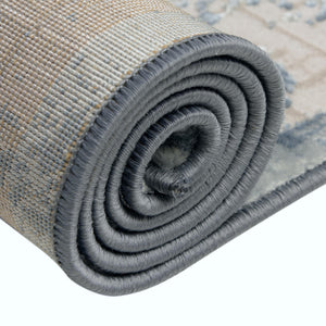Blue 5' 1 x 8' Aberdeen Rectangle Area Rug 60% Polypropylene & 40% Polyester Living Dining Office Room Carpet for Sale at Rug Engine