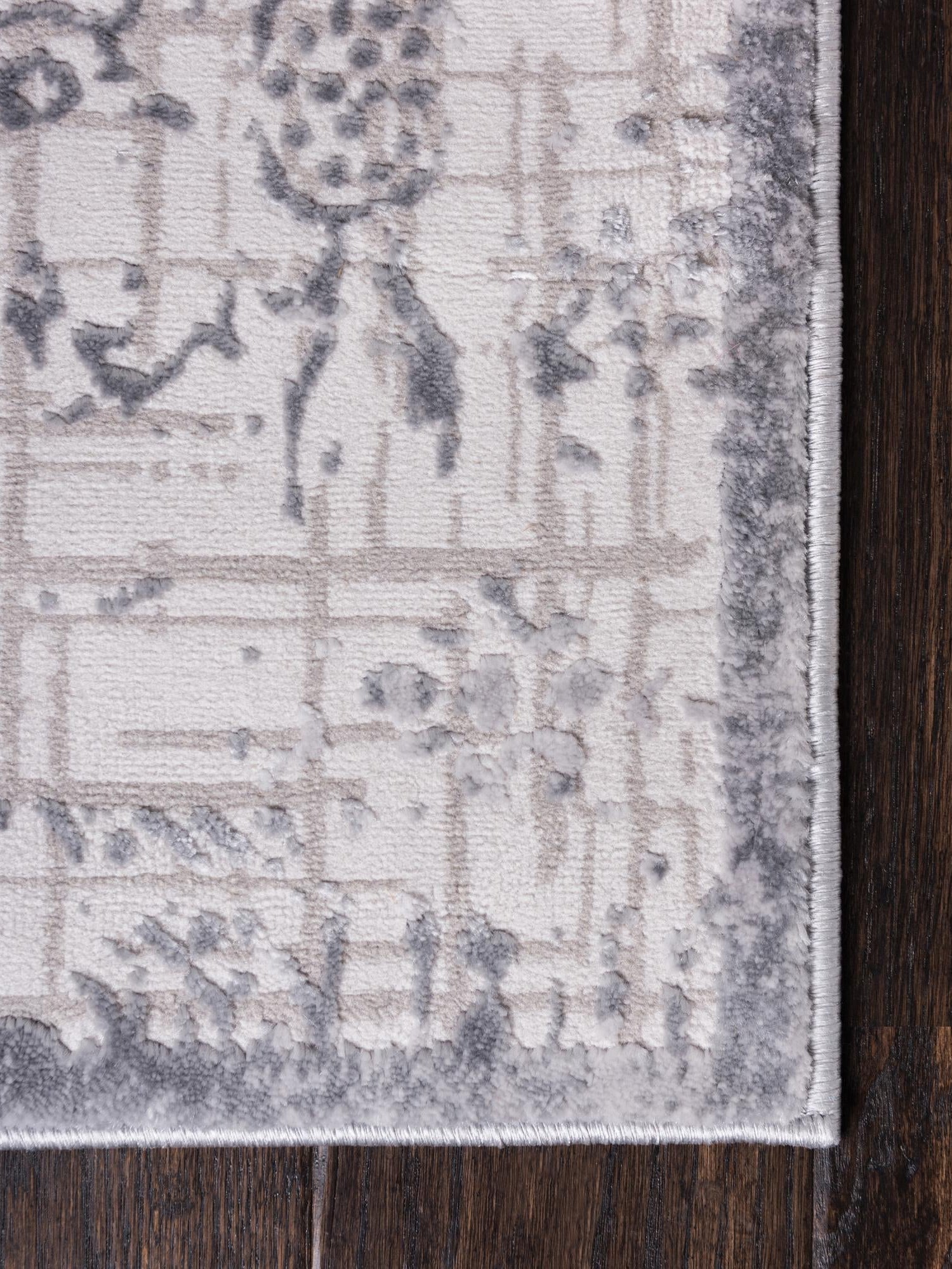 Gray 5' 1 x 8' Aberdeen Rectangle Area Rug 60% Polypropylene & 40% Polyester Living Dining Office Room Carpet for Sale at Rug Engine