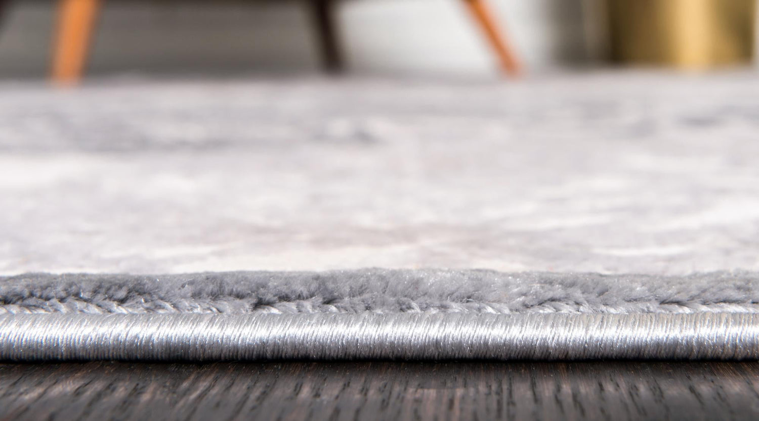 Gray 5' x 8' Aberdeen Rectangle Area Rug 60% Polypropylene & 40% Polyester Living Dining Office Room Carpet for Sale at Rug Engine