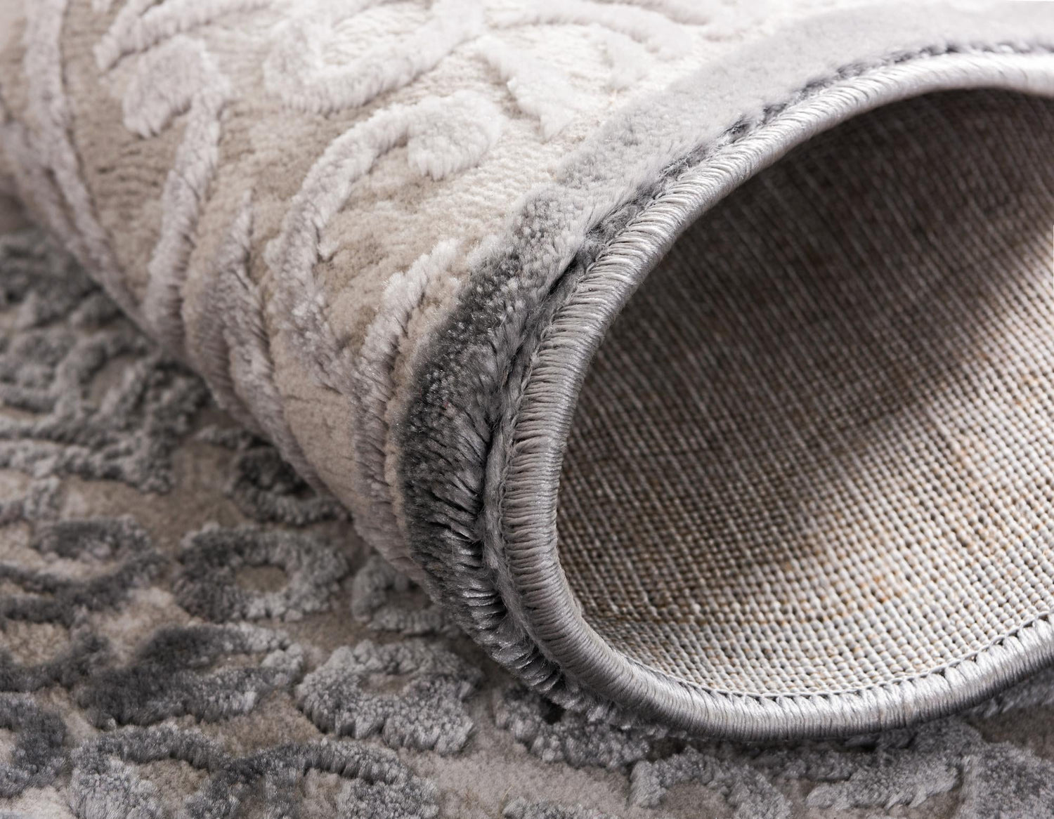 Gray 5' x 8' Aberdeen Rectangle Area Rug 60% Polypropylene & 40% Polyester Living Dining Office Room Carpet for Sale at Rug Engine