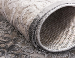 Gray 5' x 8' Aberdeen Rectangle Area Rug 60% Polypropylene & 40% Polyester Living Dining Office Room Carpet for Sale at Rug Engine