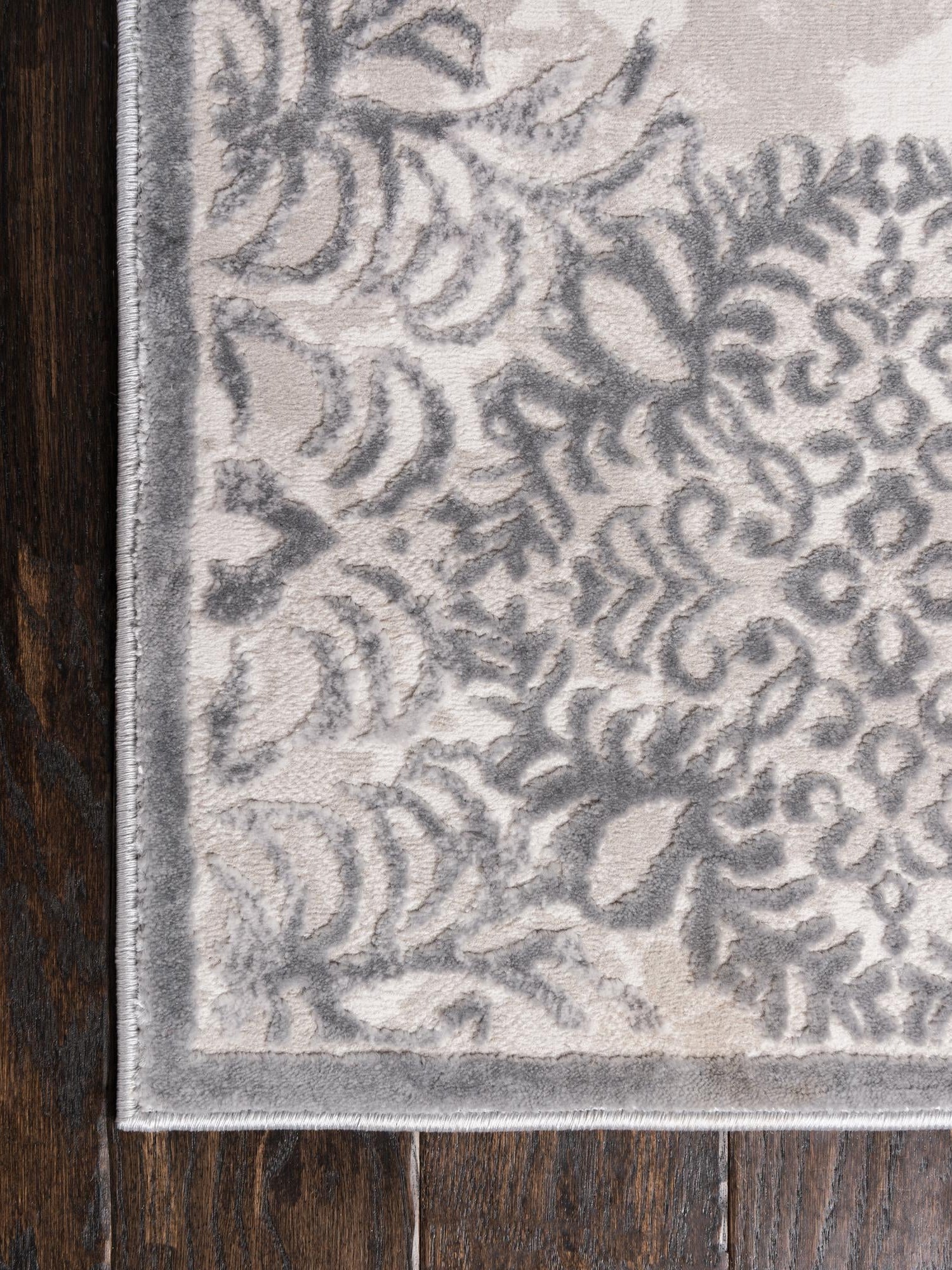 Gray 5' x 8' Aberdeen Rectangle Area Rug 60% Polypropylene & 40% Polyester Living Dining Office Room Carpet for Sale at Rug Engine