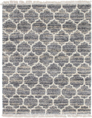 Gray 8' x 10' Hygge Shag Rectangle Area Rug Thick Soft Touch Fluffy & Plush Shaggy Pile 100% Polypropylene With Jute Backing Modern Carpet for Sale at Rug Engine