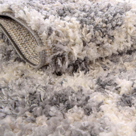 Gray 2' 2 x 3' 1 Hygge Shag Rectangle Area Rug Thick Soft Touch Fluffy & Plush Shaggy Pile 100% Polypropylene With Jute Backing Modern Carpet for Sale at Rug Engine