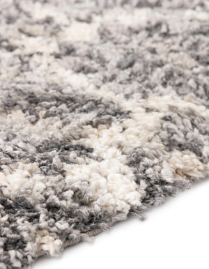 Gray 3' 3 x 3' 3 Hygge Shag Round Area Rug Thick Soft Touch Fluffy & Plush Shaggy Pile 100% Polypropylene With Jute Backing Modern Carpet for Sale at Rug Engine