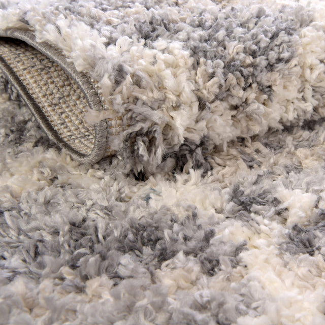 Gray 2' 7 x 8' 2 Hygge Shag Runner Area Rug Thick Soft Touch Fluffy & Plush Shaggy Pile 100% Polypropylene With Jute Backing Modern Carpet for Sale at Rug Engine