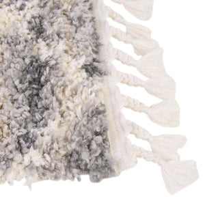 Gray 2' 7 x 8' 2 Hygge Shag Runner Area Rug Thick Soft Touch Fluffy & Plush Shaggy Pile 100% Polypropylene With Jute Backing Modern Carpet for Sale at Rug Engine