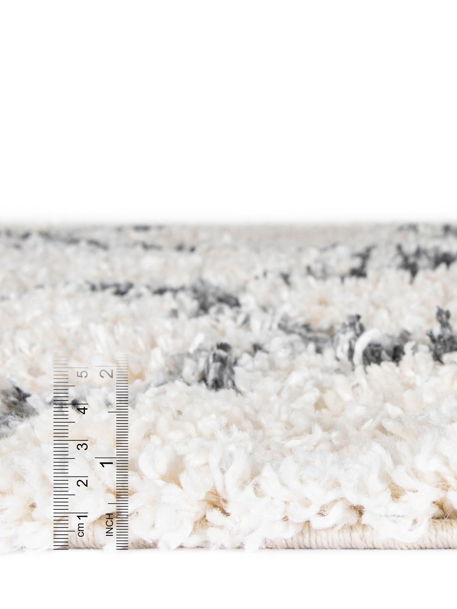 Ivory 8' x 10' Hygge Shag Rectangle Area Rug Thick Soft Touch Fluffy & Plush Shaggy Pile 100% Polypropylene With Jute Backing Modern Carpet for Sale at Rug Engine