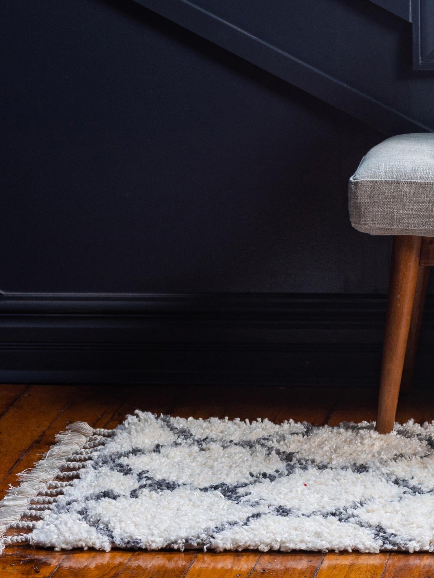 Ivory 2' 7 x 8' 2 Hygge Shag Runner Area Rug Thick Soft Touch Fluffy & Plush Shaggy Pile 100% Polypropylene With Jute Backing Modern Carpet for Sale at Rug Engine