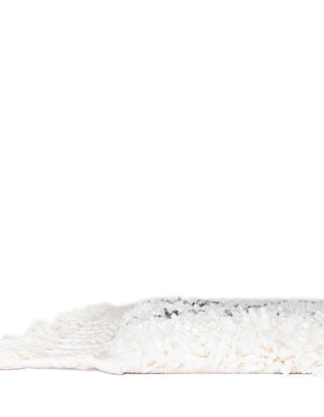 Ivory 2' 7 x 8' 2 Hygge Shag Runner Area Rug Thick Soft Touch Fluffy & Plush Shaggy Pile 100% Polypropylene With Jute Backing Modern Carpet for Sale at Rug Engine
