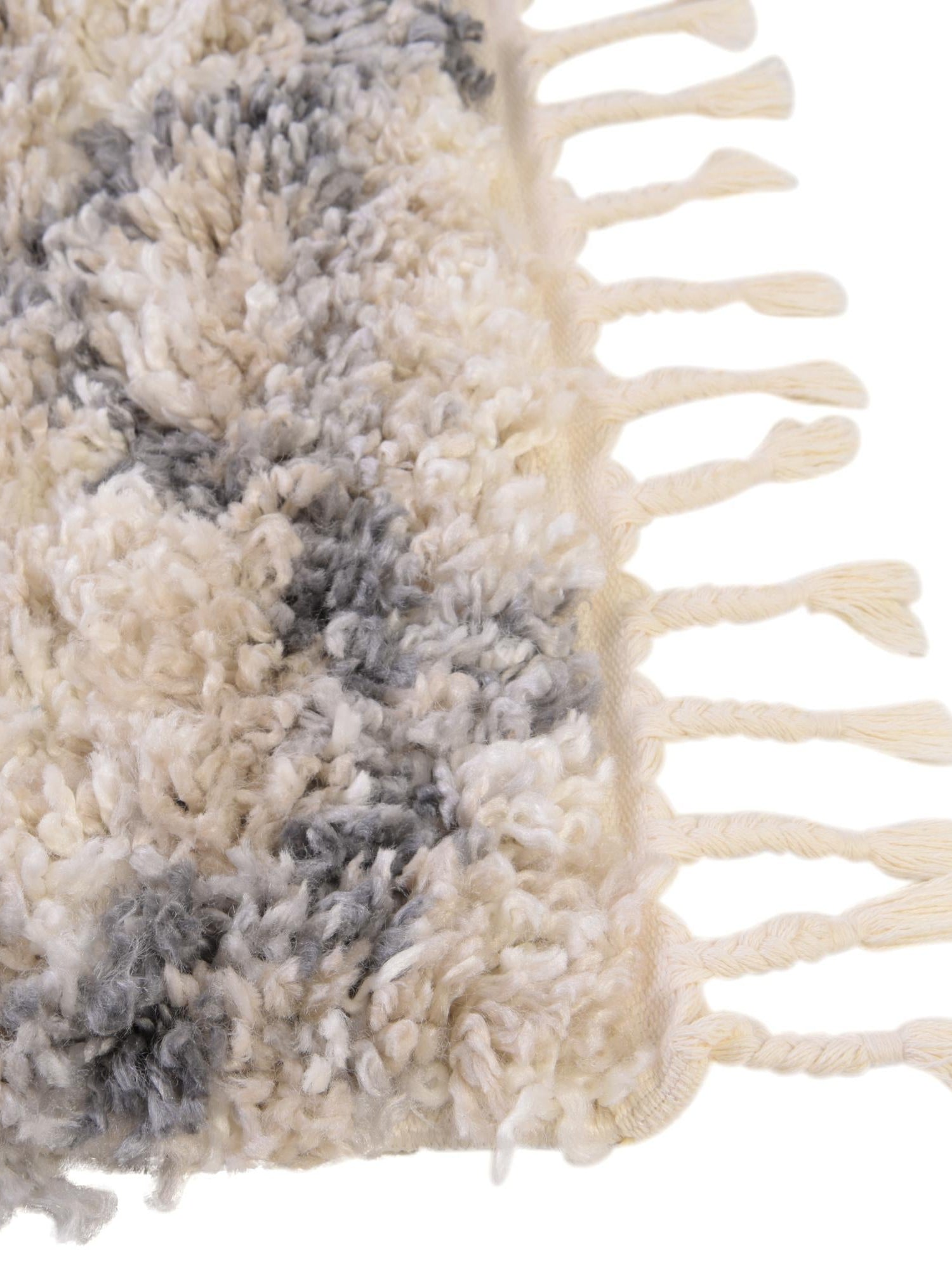 Beige 5' 1 x 8' Hygge Shag Rectangle Area Rug Thick Soft Touch Fluffy & Plush Shaggy Pile 100% Polypropylene With Jute Backing Modern Carpet for Sale at Rug Engine