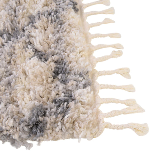 Beige 5' 1 x 8' Hygge Shag Rectangle Area Rug Thick Soft Touch Fluffy & Plush Shaggy Pile 100% Polypropylene With Jute Backing Modern Carpet for Sale at Rug Engine