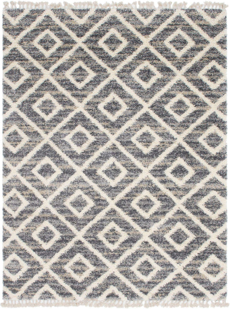 Gray 9' x 12' 2 Hygge Shag Rectangle Area Rug Thick Soft Touch Fluffy & Plush Shaggy Pile 100% Polypropylene With Jute Backing Modern Carpet for Sale at Rug Engine