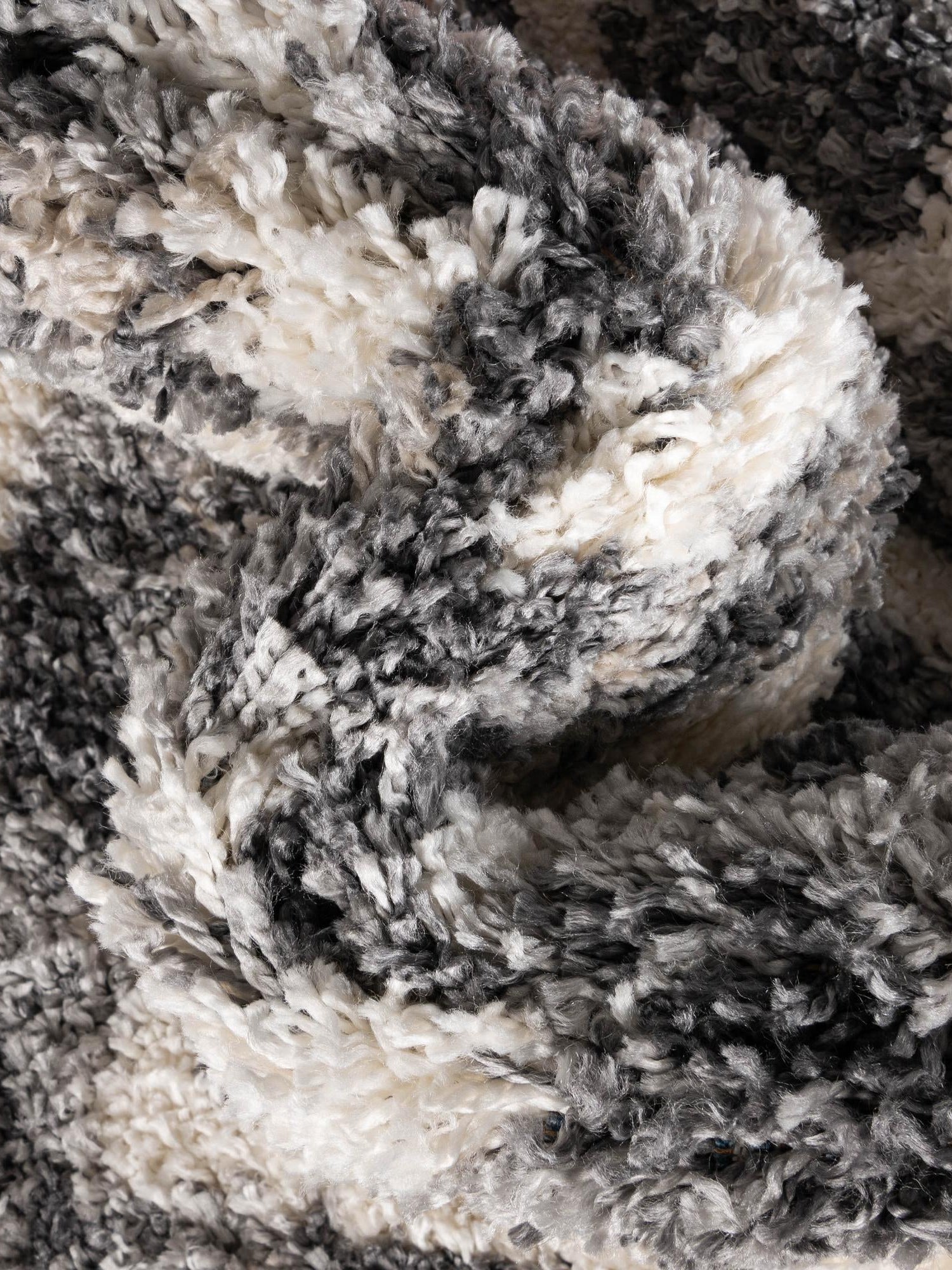 Gray 9' x 12' 2 Hygge Shag Rectangle Area Rug Thick Soft Touch Fluffy & Plush Shaggy Pile 100% Polypropylene With Jute Backing Modern Carpet for Sale at Rug Engine