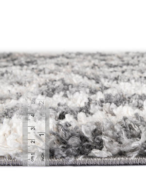 Gray 8' x 8' Hygge Shag Square Area Rug Thick Soft Touch Fluffy & Plush Shaggy Pile 100% Polypropylene With Jute Backing Modern Carpet for Sale at Rug Engine