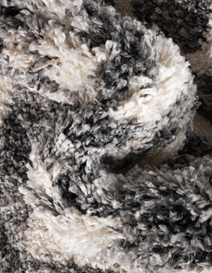 Gray 8' x 8' Hygge Shag Square Area Rug Thick Soft Touch Fluffy & Plush Shaggy Pile 100% Polypropylene With Jute Backing Modern Carpet for Sale at Rug Engine