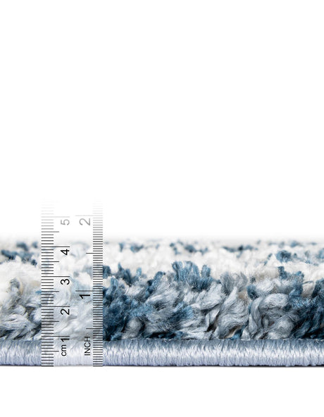 Blue 9' x 12' 2 Hygge Shag Rectangle Area Rug Thick Soft Touch Fluffy & Plush Shaggy Pile 100% Polypropylene With Jute Backing Modern Carpet for Sale at Rug Engine