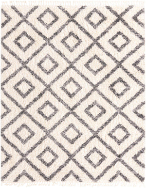 Ivory 8' x 10' Hygge Shag Rectangle Area Rug Thick Soft Touch Fluffy & Plush Shaggy Pile 100% Polypropylene With Jute Backing Modern Carpet for Sale at Rug Engine