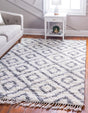 Ivory 9' x 12' 2 Hygge Shag Rectangle Area Rug Thick Soft Touch Fluffy & Plush Shaggy Pile 100% Polypropylene With Jute Backing Modern Carpet for Sale at Rug Engine
