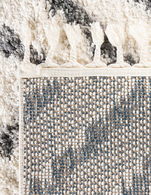 Ivory 5' 1 x 8' Hygge Shag Rectangle Area Rug Thick Soft Touch Fluffy & Plush Shaggy Pile 100% Polypropylene With Jute Backing Modern Carpet for Sale at Rug Engine