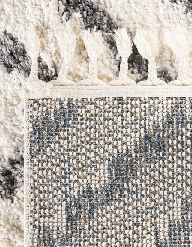 Ivory 8' x 10' Hygge Shag Rectangle Area Rug Thick Soft Touch Fluffy & Plush Shaggy Pile 100% Polypropylene With Jute Backing Modern Carpet for Sale at Rug Engine
