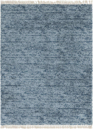 Blue 9' x 12' 2 Hygge Shag Rectangle Area Rug Thick Soft Touch Fluffy & Plush Shaggy Pile 100% Polypropylene With Jute Backing Modern Carpet for Sale at Rug Engine