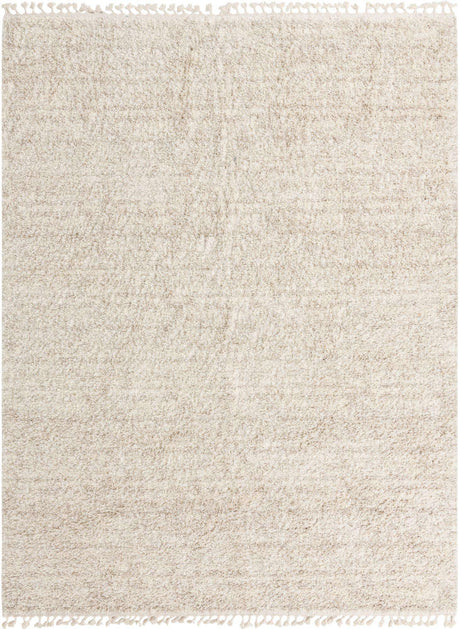 Ivory 9' x 12' 2 Hygge Shag Rectangle Area Rug Thick Soft Touch Fluffy & Plush Shaggy Pile 100% Polypropylene With Jute Backing Modern Carpet for Sale at Rug Engine