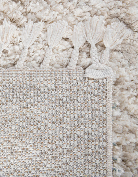 Ivory 2' 7 x 8' 2 Hygge Shag Runner Area Rug Thick Soft Touch Fluffy & Plush Shaggy Pile 100% Polypropylene With Jute Backing Modern Carpet for Sale at Rug Engine