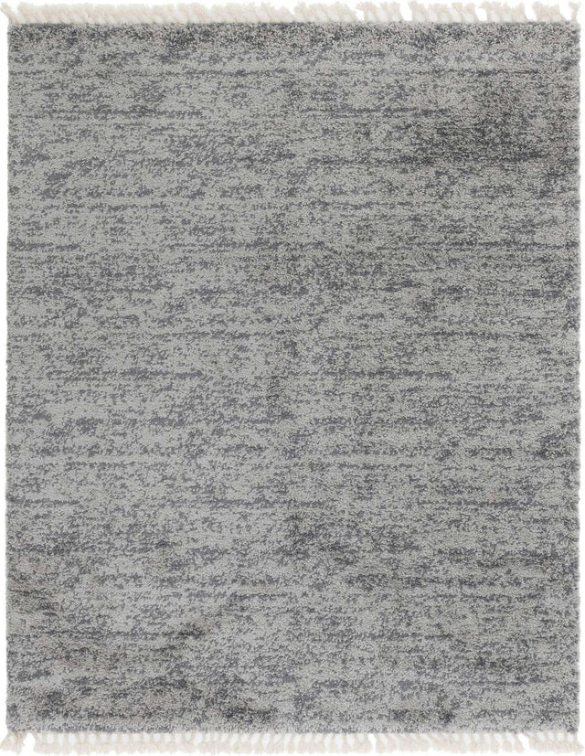 Gray 8' x 10' Hygge Shag Rectangle Area Rug Thick Soft Touch Fluffy & Plush Shaggy Pile 100% Polypropylene With Jute Backing Modern Carpet for Sale at Rug Engine