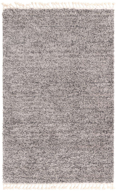 Gray 5' 1 x 8' Hygge Shag Rectangle Area Rug Thick Soft Touch Fluffy & Plush Shaggy Pile 100% Polypropylene With Jute Backing Modern Carpet for Sale at Rug Engine
