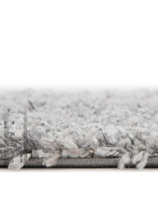 Gray 2' 7 x 8' 2 Hygge Shag Runner Area Rug Thick Soft Touch Fluffy & Plush Shaggy Pile 100% Polypropylene With Jute Backing Modern Carpet for Sale at Rug Engine