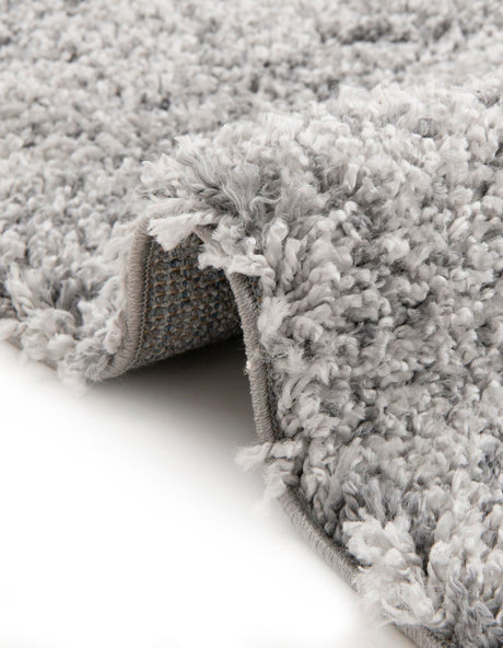 Gray 2' 7 x 8' 2 Hygge Shag Runner Area Rug Thick Soft Touch Fluffy & Plush Shaggy Pile 100% Polypropylene With Jute Backing Modern Carpet for Sale at Rug Engine