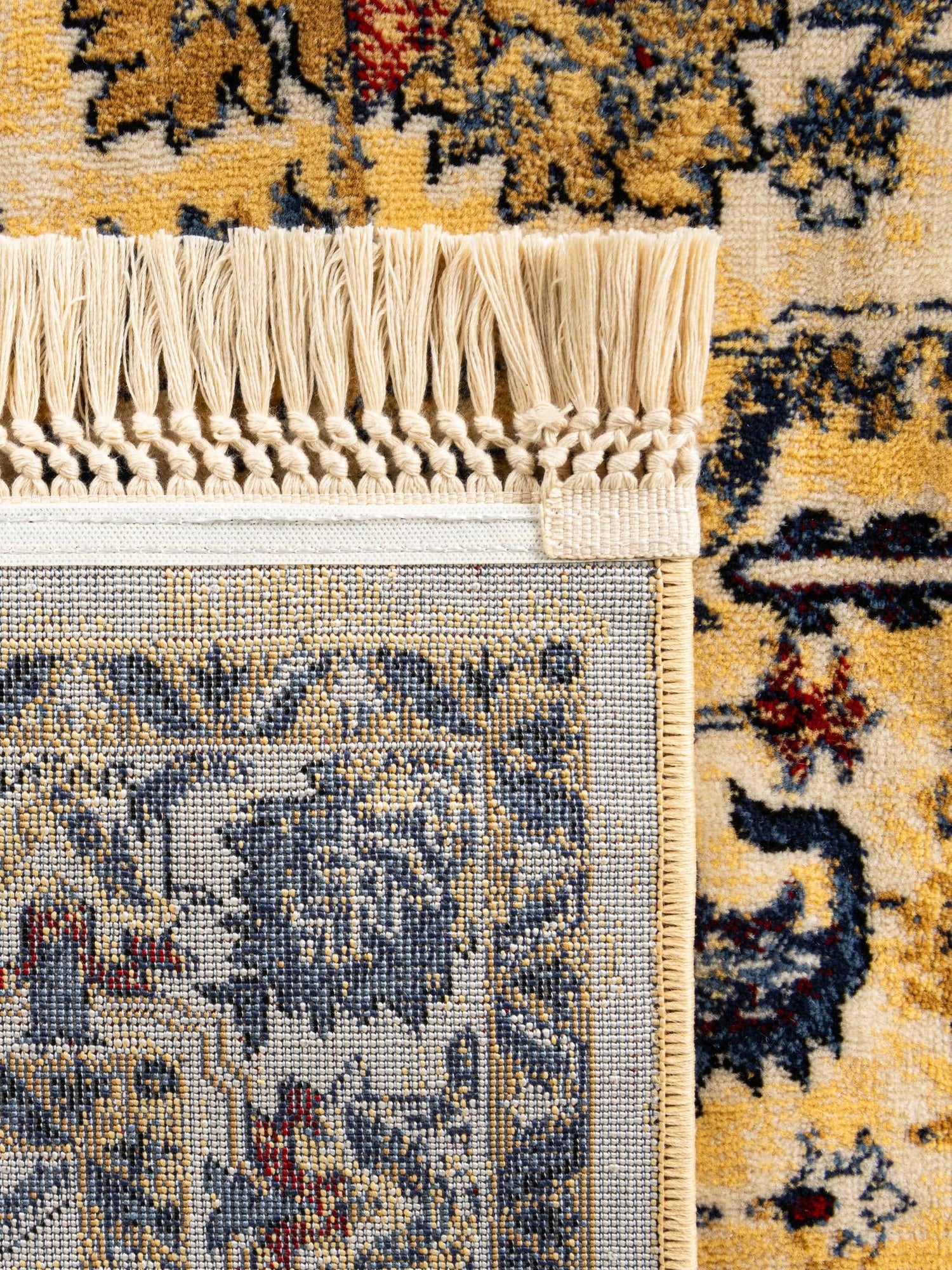 Ivory 5' x 8' District Rectangle Area Rug 100% Polypropylene Easy Clean Stain Resistant Traditional Pattern Classic Carpet for Indoor Dining Living Office for Sale at Rug Engine