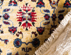 Beige 9' x 12' District Rectangle Area Rug 100% Polypropylene Easy Clean Stain Resistant Traditional Pattern Classic Carpet for Indoor Dining Living Office for Sale at Rug Engine