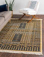 Beige 3' 3 x 5' 3 District Rectangle Area Rug 100% Polypropylene Easy Clean Stain Resistant Traditional Pattern Classic Carpet for Indoor Dining Living Office for Sale at Rug Engine
