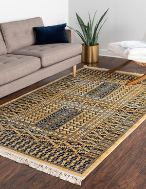 Beige 3' 3 x 5' 3 District Rectangle Area Rug 100% Polypropylene Easy Clean Stain Resistant Traditional Pattern Classic Carpet for Indoor Dining Living Office for Sale at Rug Engine